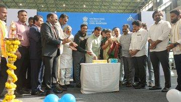 Hon’ble Civil Aviation Minister Shri Ram Mohan Naidu launched the direct flight connectivity between Rajahmundry to Delhi. Indigo Airlines' Airbus A-320 now bridges the National Capital with the Cultural Capital of Andhra Pradesh, enhancing connectivity and promising growth for the region. Hon’ble Civil Aviation Minister Shri Ram Mohan Naidu launched the direct flight connectivity between Rajahmundry to Delhi. Indigo Airlines' Airbus A-320 now bridges the National Capital with the Cultural Capital of Andhra Pradesh, enhancing connectivity and promising growth for the region.