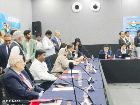 The Ministerial Plenary at #WingsIndia2026, held at Begumpet Airport, Hyderabad, underscored the strength of global collaboration in civil aviation