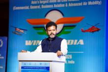 नागरिक उड्डयन मंत्रालय ने विंग्स इंडिया 2026 के लिए एक पूर्वावलोकन कार्यक्रम का आयोजन किया