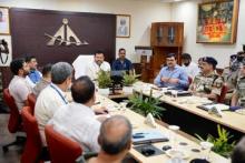 Hon'ble Civil Aviation Shri Ram Mohan Naidu reviewed the overall operations of the Jammu airport- from passenger amenities to infrastructure progress. 
