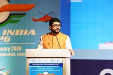 नागरिक उड्डयन मंत्रालय ने विंग्स इंडिया 2026 के लिए एक पूर्वावलोकन कार्यक्रम का आयोजन किया