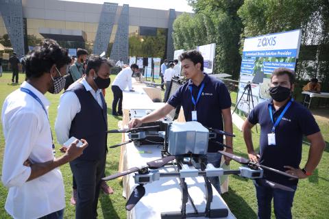 Drone outreach program at Gujarat-26 Nov 2021