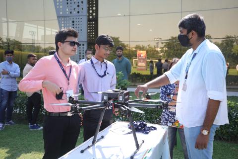 Drone outreach program at Gujarat-26 Nov 2021
