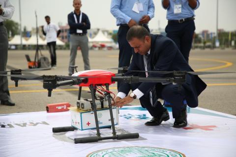  Drone outreach program at Vikarabad-11 Sep 2021