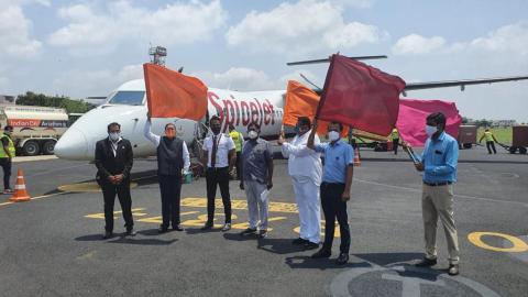 Flagging off 8 New Flights from Madhya Pradesh 11